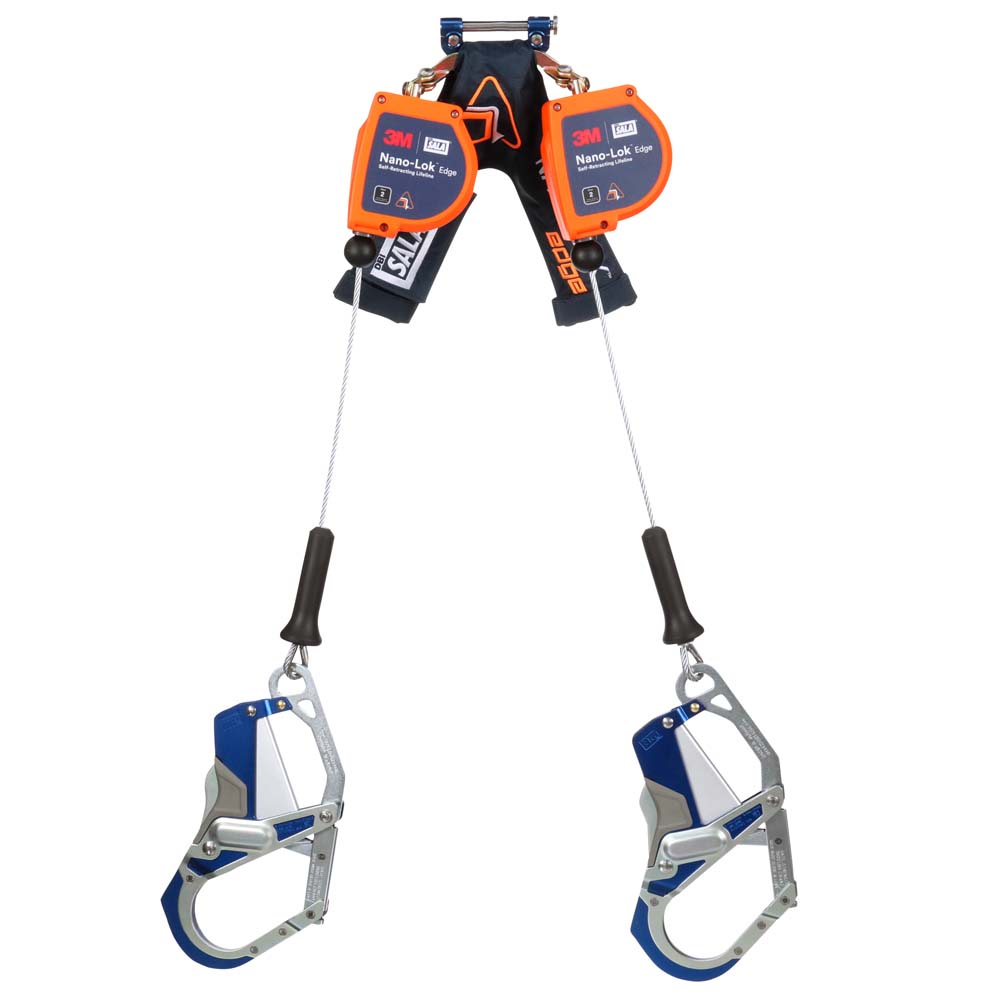 3M DBI-SALA Nano-Lok Twin-Leg Personal 7-Foot Self-Retracting Lifeline from GME Supply